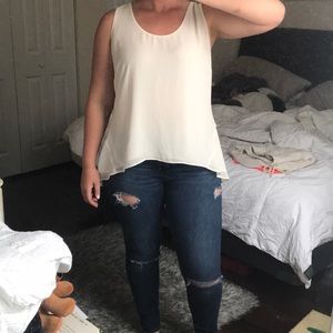 Gorgeous Flowy Ann Taylor Tank